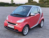 Smart Fortwo typ 451 motor 1,0 52 kW, 2x klíč, klima, ALU